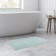 Terry mat "Ethel" Organic Mint 50x70 cm, 100% HL, 550g/m2