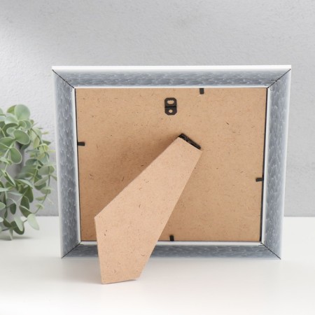 Photo frame plastic worlds 20x20 cm, white (plastic screen)-3