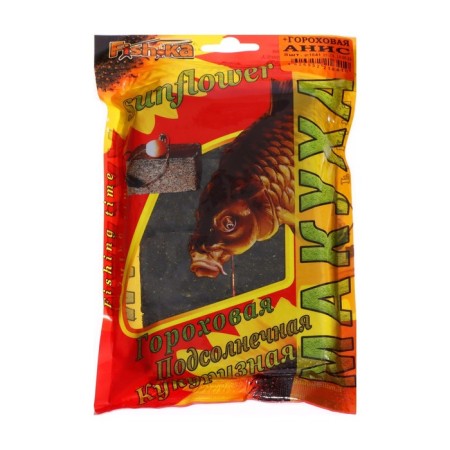 Makukha peas and sunflower, pressed, anise, 8 pcs.