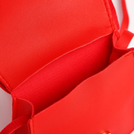 Baby bag on a magnet, red color-2
