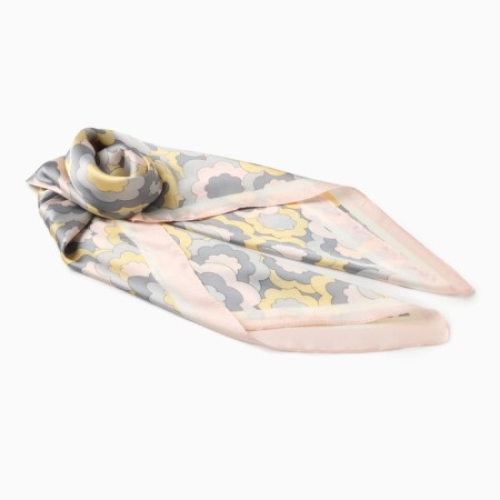 Women's scarf minku rr 70*70 cm, col. grey