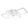 Ceiling light ESCADA, 10286/6LED. 1x154W, LED, 10360LM, 3000-6500K, 790x580x125 mm, white color