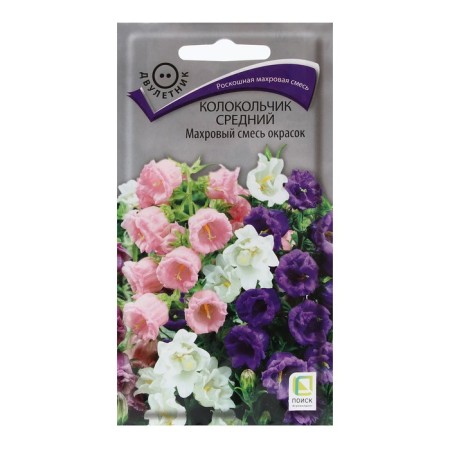 Flower seeds bell medium "Terry mixture of colors" 0.1 g