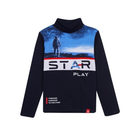 Turtleneck for a boy, height 140 cm-4