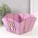 Easter basket "HB" 19x19x12 cm, purple