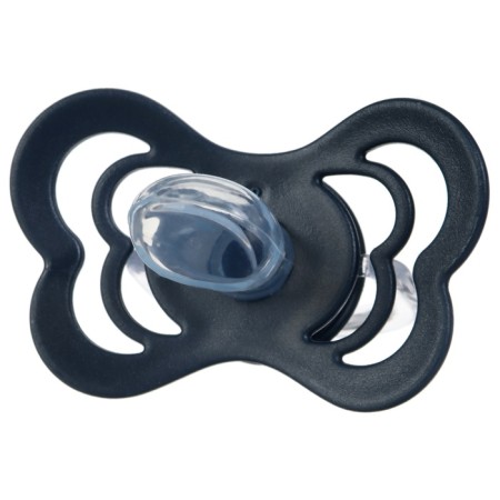 Nipple - orthodontic dummy, silicone, +6 months, with the holder Blue color-4