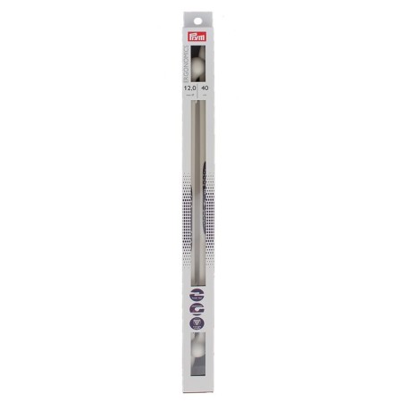 Right knitting needles Ergonomics 12 mm/40cm, 2 sh