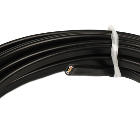 Cable "Kabex", VVG-PGNG (A), 3x1.5 mm2, 10 m, flat, GOST-1