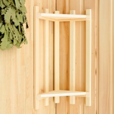 Corner regiment 2 tier 13 × 33 × 55cm, linden 