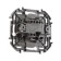 Single -valve legrand inspiria, 10 AX, 250 V, ivory bone switch