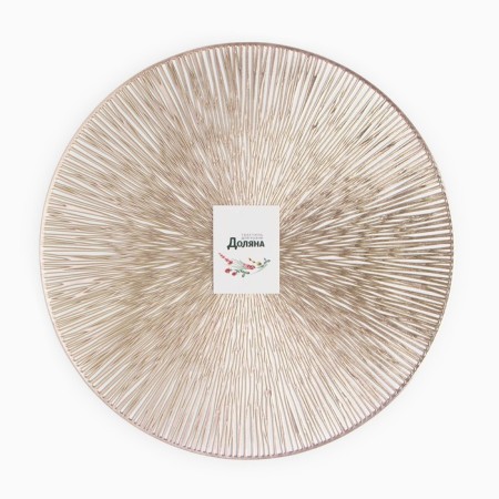 Napkin Serving shares ts. Zoloto, D 38 cm-3
