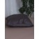 Pillowcase Mona Liza, size 70x70 cm, coal color
