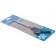 Delight scissors for haircuts, displaced rings, black and blue