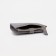 Women's wallet on the button, gray color