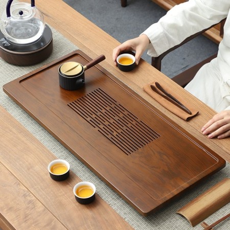 Tray for the tea ceremony, chaban, 66 x 29 x 4 cm, bamboo-1