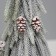 Christmas tree decor "Long branches, in a pot" 38x12 cm