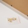 Photo frame plastic in 4 photos 10x10 cm "Style" with clothespins, white 30x30x1.5 cm