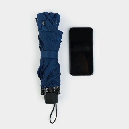 Women's Mechanical “Cosmos” umbrella, 8 spokes, d = 95, dark blue color-6