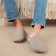 Male slippers, eco size 44-45, brown color