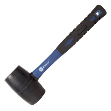 Kiyanka "Cobalt" 241-055, 680 g, 70 mm, black tires, fiberglass handle