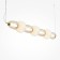 Squirrel Maytoni Mod267PL-L42G3K, LED, 42W, 110x17x322 cm, 7100lm, Color Gold