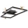 Causte "Trio butterflies" 54W LED 6000K Black 65x45x10cm Bayerlux