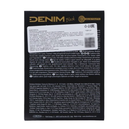 Denim Black toilet water, 100 ml-3