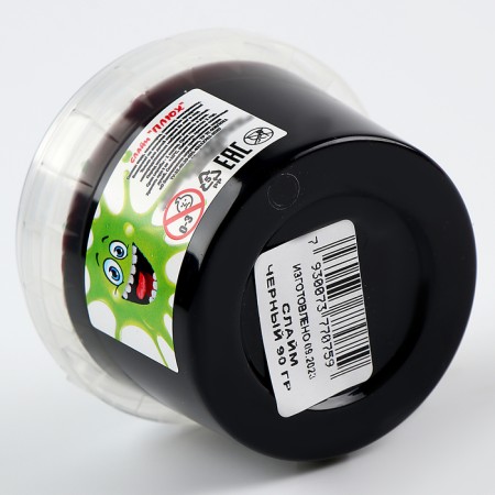 Slime "Plus", black, container 90 g-1