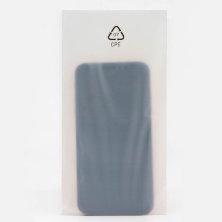 Zip lpck packet matte, white, 10 x 20 cm