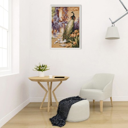 Tapestry "Royal Peacock" 52*77 cm-4