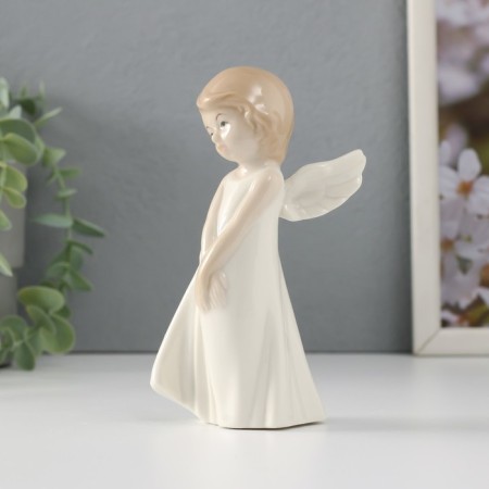 Souvenir Ceramics Light "Girl-Angel Model" 6x6.5x13.5 cm-2