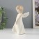 Souvenir Ceramics Light "Girl-Angel Model" 6x6.5x13.5 cm