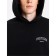 Male sweatshirt was laid down, black color, size 48