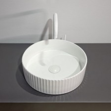 Haller shell Comforty 78728, round, white color