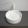 Haller shell Comforty 78728, round, white color