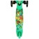 Graffiti scooter “In the forest”, Pu Pu 110/80 mm, ABEC 7, Green color