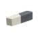 Eraser Brauberg Partner, gray-white, in a cardboard display, 41x14x8 mm