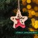 New Year. New Year's set "Stars" 8 pieces, 2025, red color