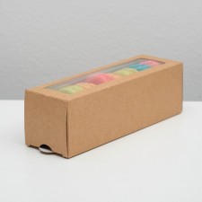 Packaging for pasta 18 x 5.5 x 5.5 cm, 6 pcs, craft, set 20 pcs,