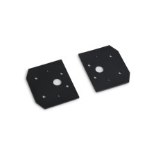 Заглушка для магнитного шинопровода Magnetic 48V в натяжной потолок GL3625 BK 2 шт, чёрный
