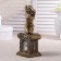 Table hours "Erato", color gold, 26x11.5x7.5 cm