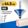 Clester's cutter 28711-44.5, Kav one No. 9, 44.5 x 23 mm 23 mm