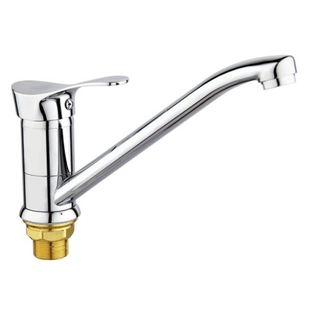 Kitchen mixer RMS SL86-004FBS-25, single-leaf, pour 23 cm, on spilkke, chrome