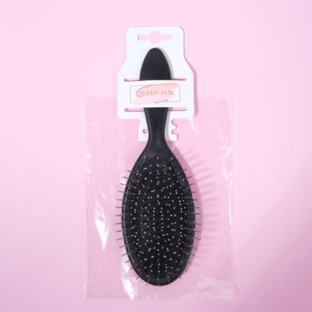 Massage comb, 7 × 22 cm, black color-3