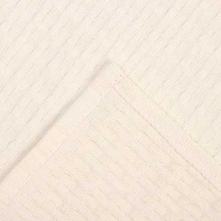 Toward "Dolyana" col. White 35x60 cm, 100% HL, large waffle 220 g/m2-3
