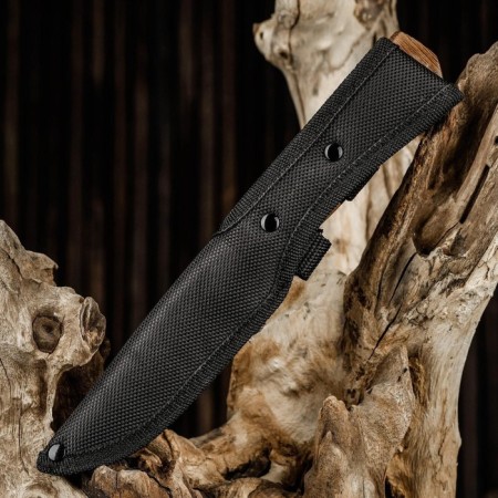 Hunting knife "Taezhik" 23 cm, blade 112mm/2.8 mm, wood, with engraving-4