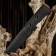 Hunting knife "Taezhik" 23 cm, blade 112mm/2.8 mm, wood, with engraving