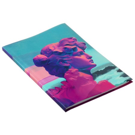 College and integrated college, A5, 64 sheets, neon bust, cage block, matte lamination, selective varnish-1
