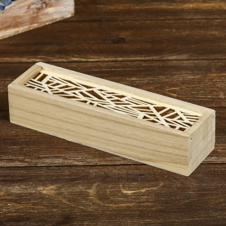 Casket tree for painting "Geometry" 4x19.3x5.5 cm-3