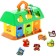 Logical toy with a sort of "House for animals", mix